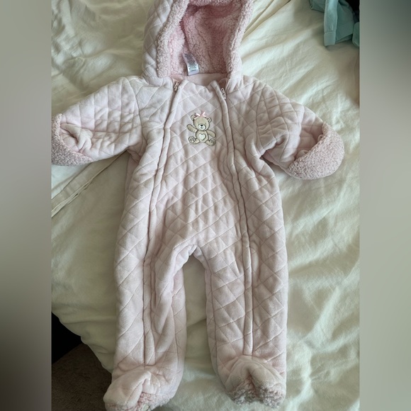 Little me 6-9 month baby playsuit/coat - Picture 2 of 5